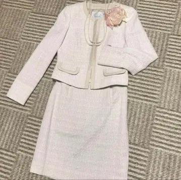 가격 인하! 입학식용 새상품급 트위드 수트 7호 러블리퀸 봄 마마 포멀