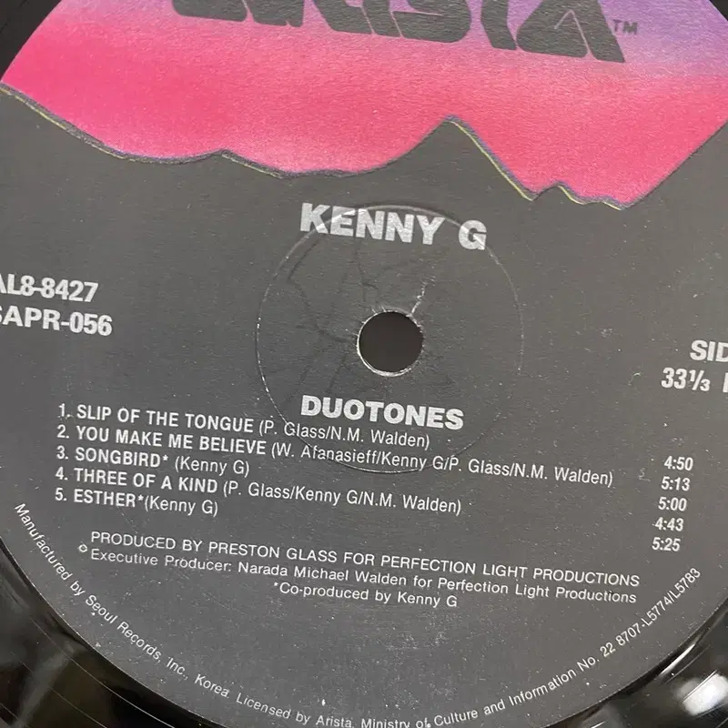 KENNY G  LP / AA7072