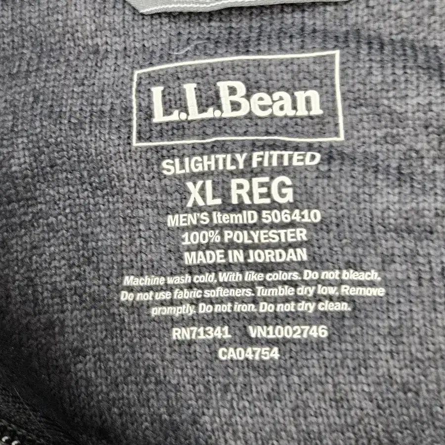 [최종할인] LLBEAN 그레이 후드집업 플리스 XL 108사이즈감