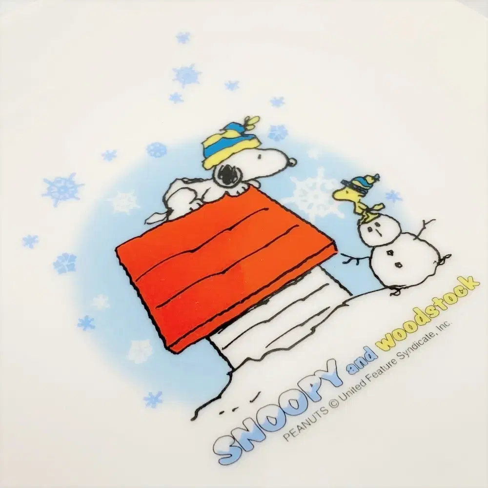 PEANUTS X SNOOPY 피너츠 스누피 우드스탁 샐러드접시 A720