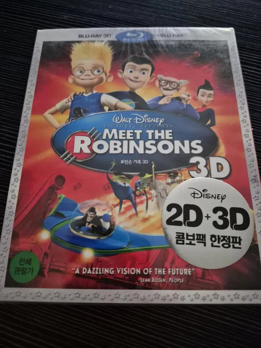 3D 블루레이 로빈슨가족 미개봉