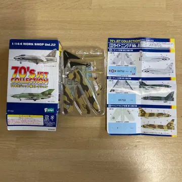 f-toys 70년대 제트기 컬렉션 라이닝 Mk.6