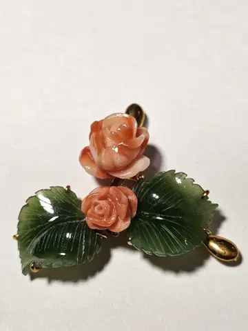 장미 브로치 TOSTPUP