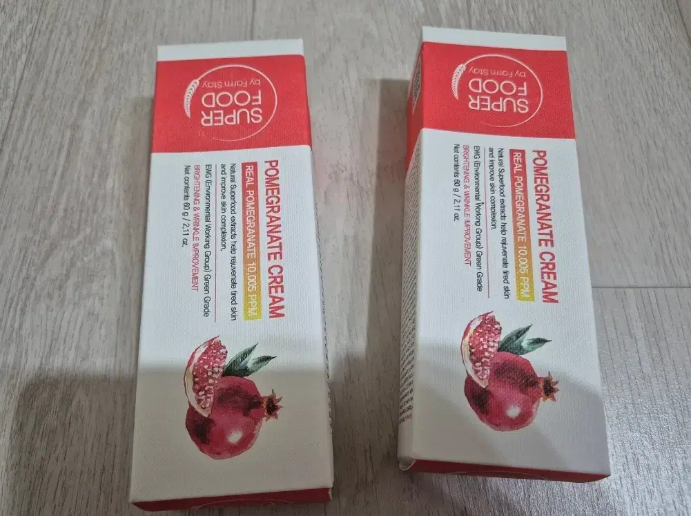 60 g unsealed Farmstay Superfoods Pomegranate Cream