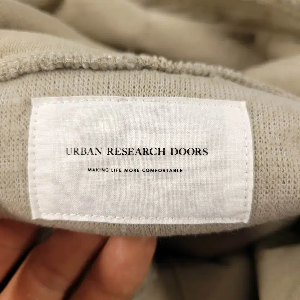 URBAN RESEARCH DOORS 어반리서치 라이트베이지 톤톤 라이닝