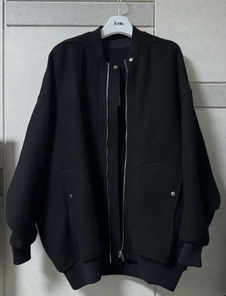 릭오웬스 23fw 룩소르 울 점보 플리스 자켓 50size