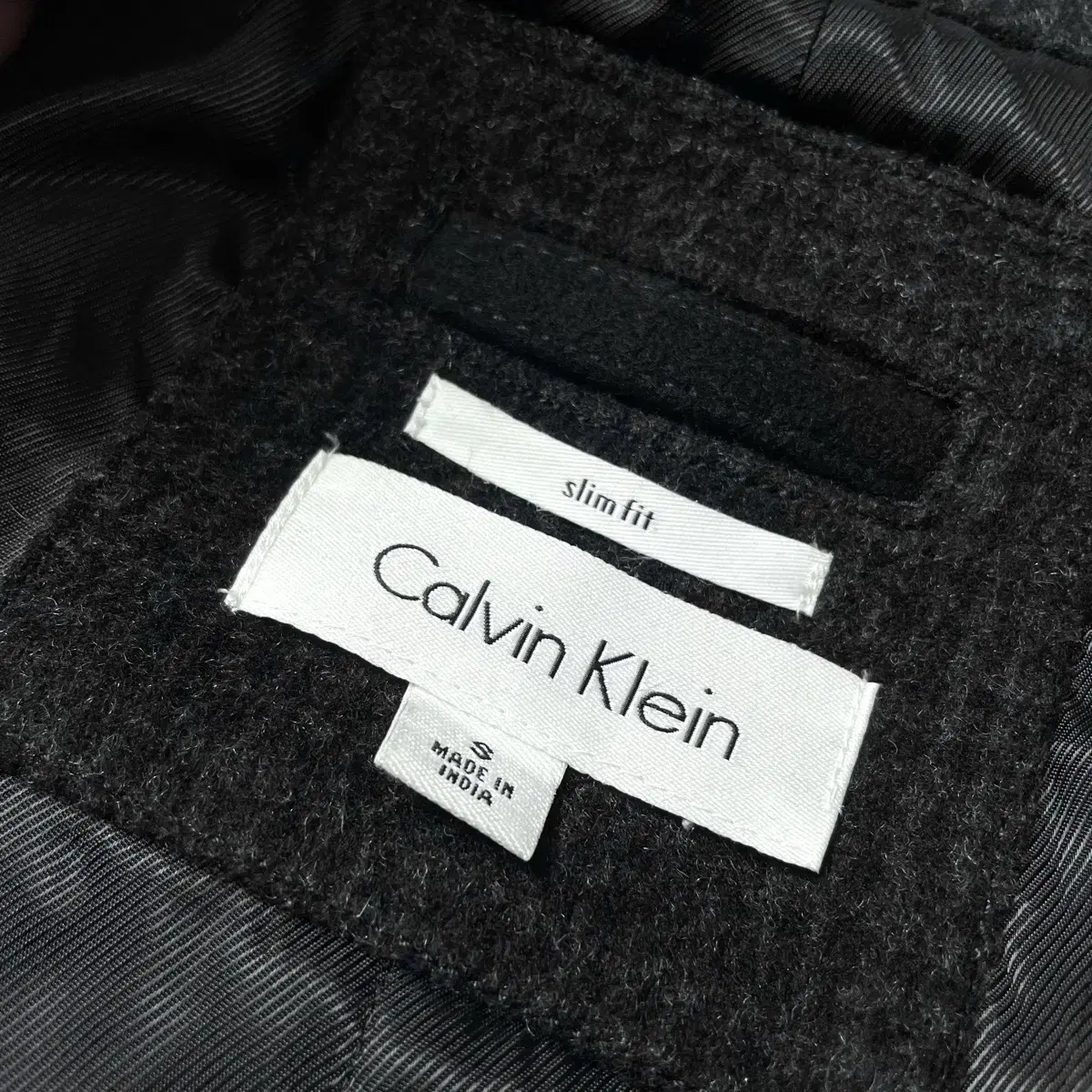 Calvin Klein 캘빈클라인 울 코트