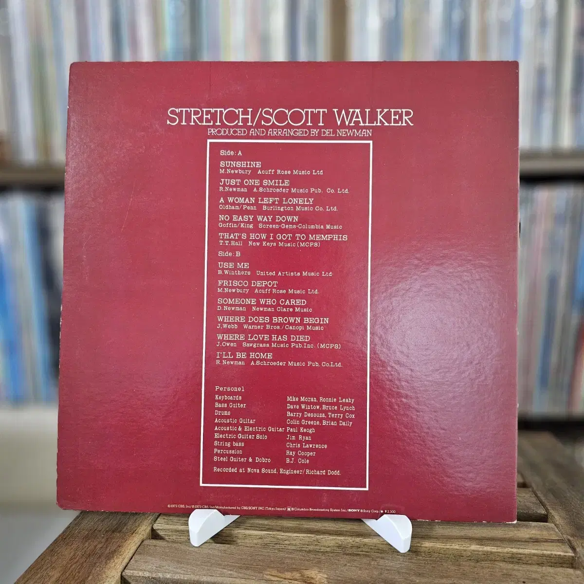 (스콧 워커) Soott Walker - 9집 Stretch LP