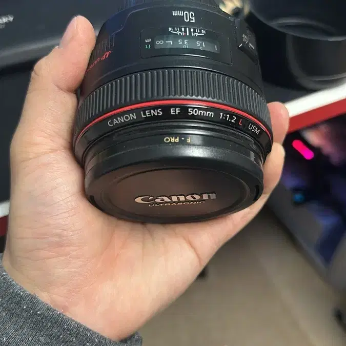 캐논 50mm 1.2L(오이만두)팝니다