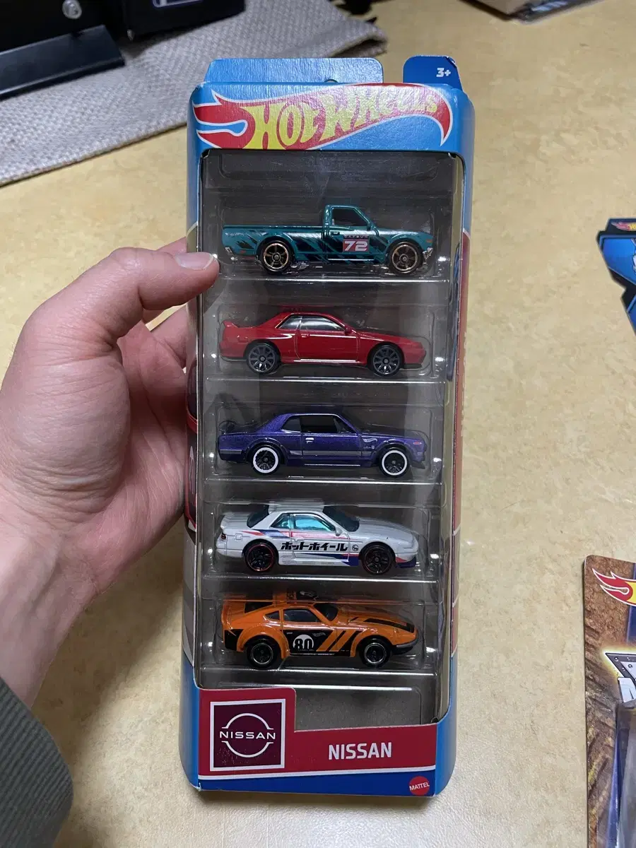 핫휠 닛산 5팩 hotwheel nissan 5 pack