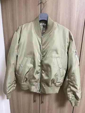 새상품 오라리 HIGH SILK TWILL FLIGHT BLOUSON