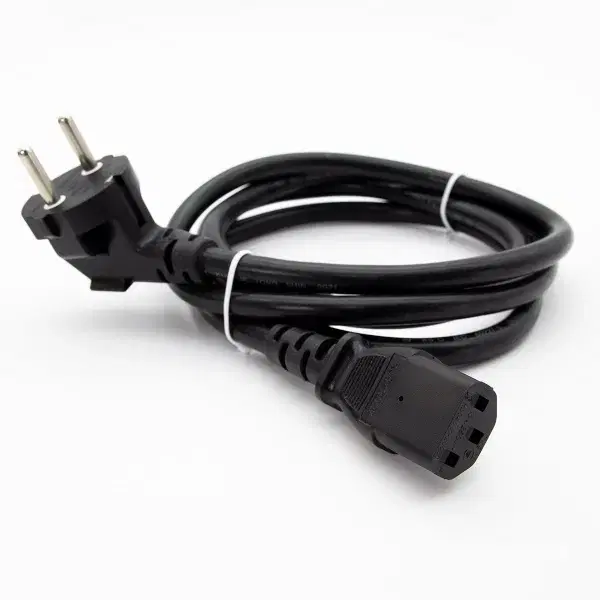 Straight 16A 220V computer power cable 2m