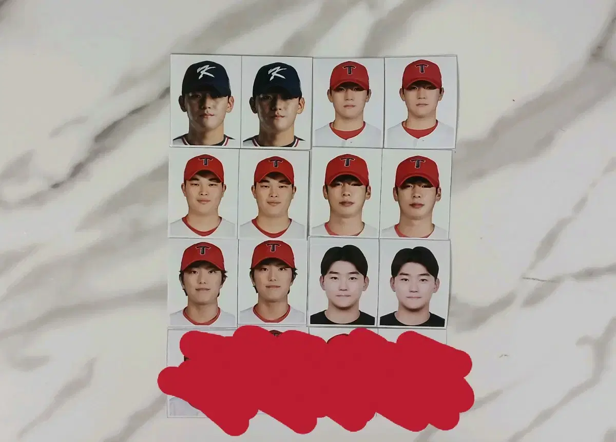 최저) 기아타이거즈 김도영, 최지민, 이의리, 박정우 증사