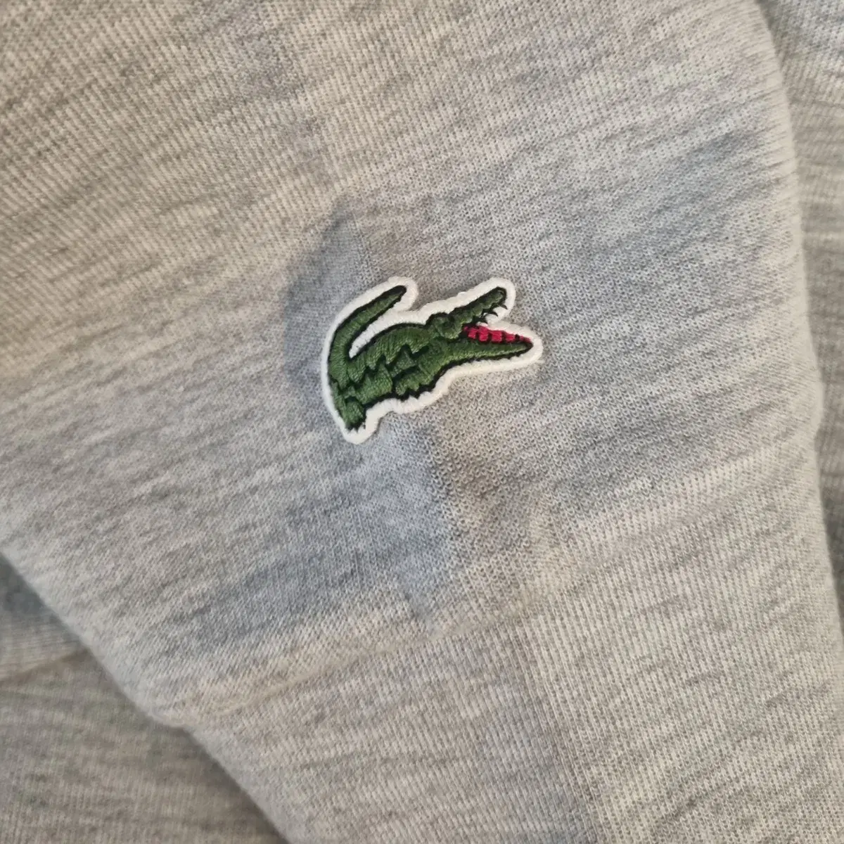 LACOSTE 라코스테 여성 반집업 후드티