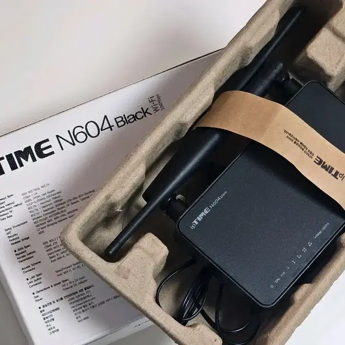 ipTIME N604 Black 와이파이 공유기