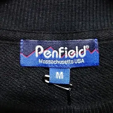 Penfield 펜필드 나일론 패치 맨투맨 블랙 M (100)