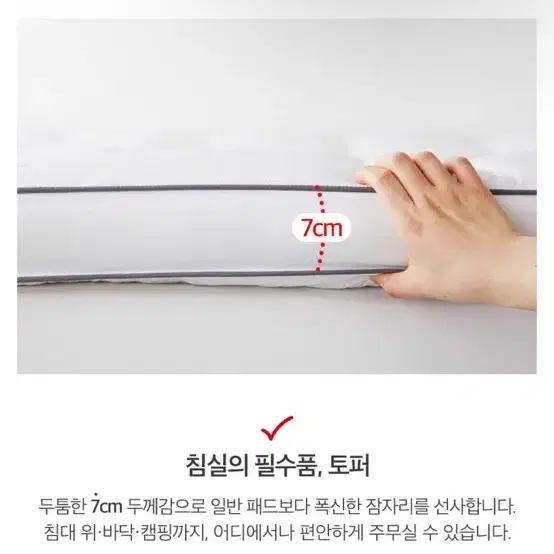 라뽐므 알러지방지 토퍼