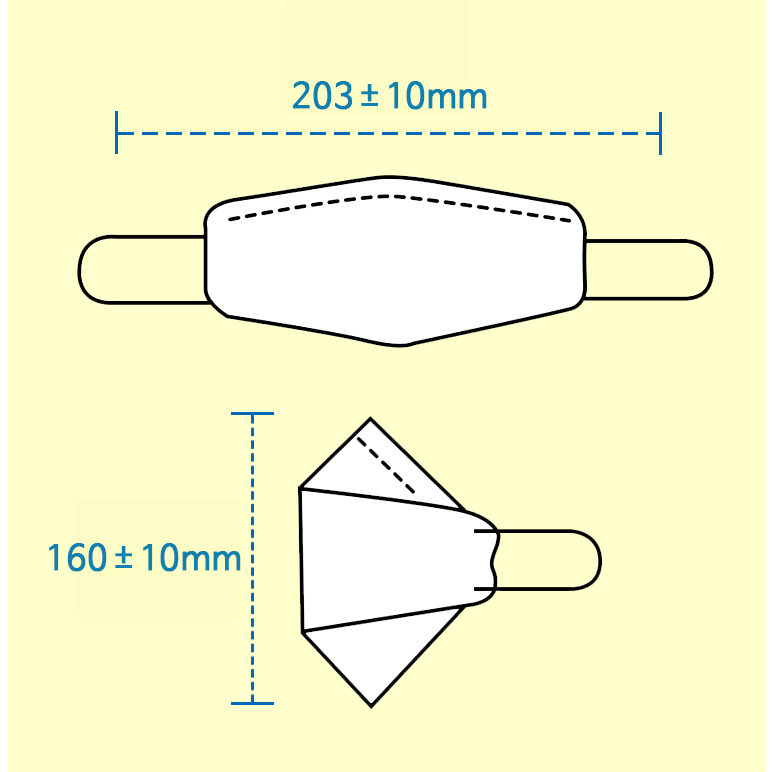 KF94 황사 방한마스크 대형 화이트마스크 대용량 200매세트