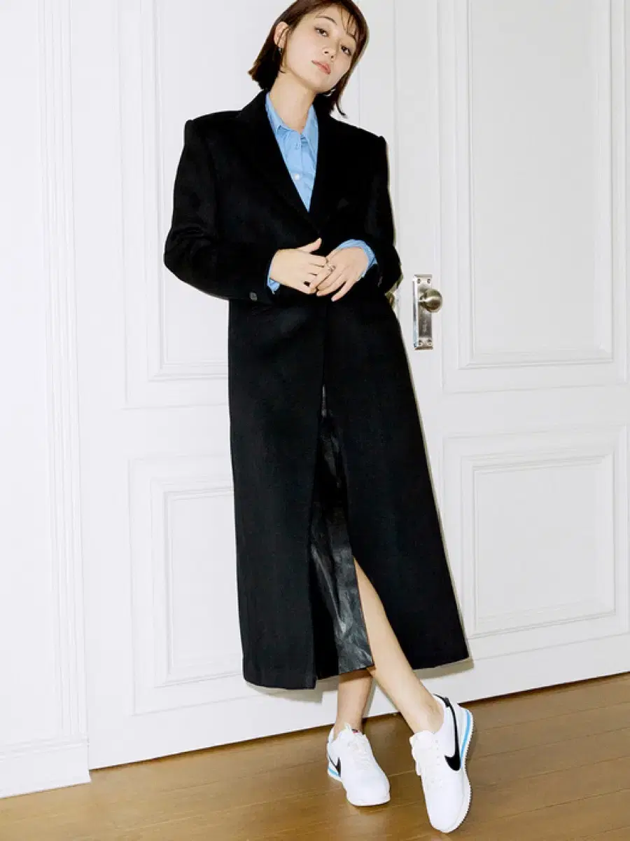 MOMEN 2way tailored long coat MOMEN Long coat