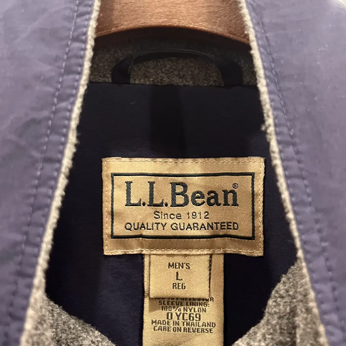 L.L.Bean 엘엘빈 웜업 나일론 집업 자켓