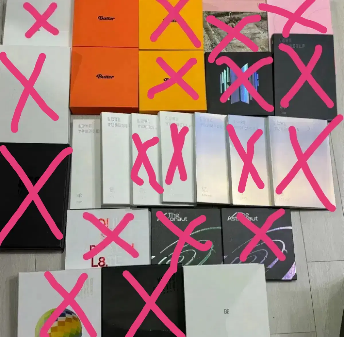 bangtan bangtan bts unsealed album wts cd be butter biwol youngpoever