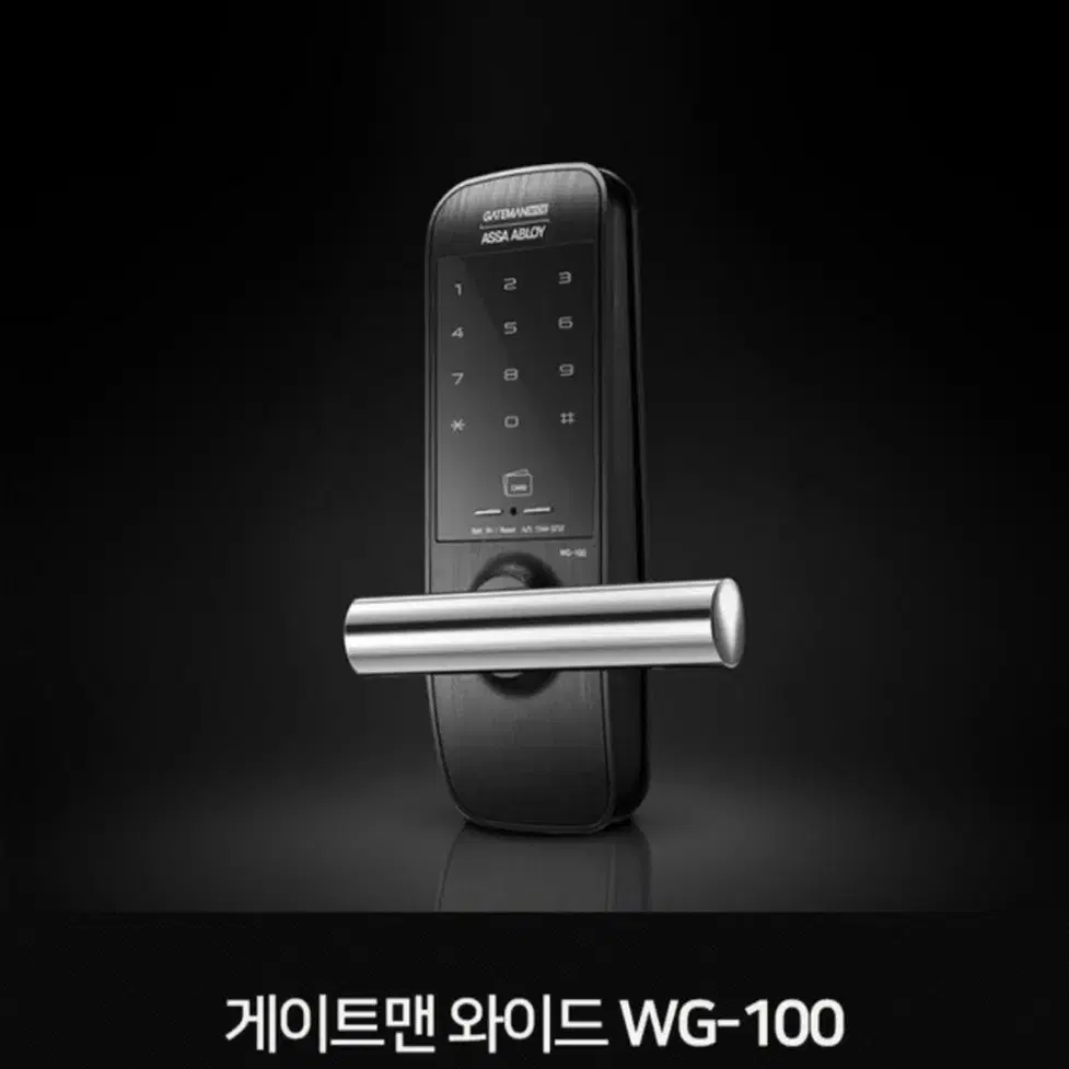 게이트맨 WG-100 무타공 디지털도어락 현관문 도어락