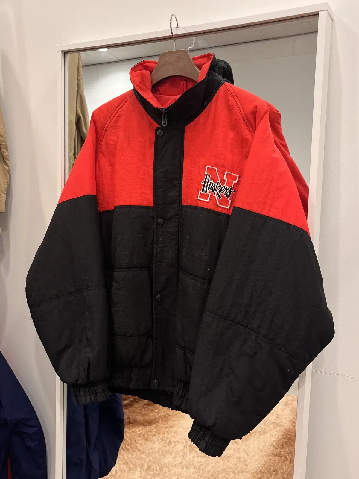 90s Pro Player Nebraska Sports Team Jacket