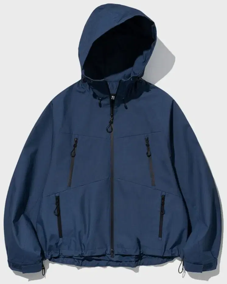 유니폼브릿지 4 pocket hood jacket blue m