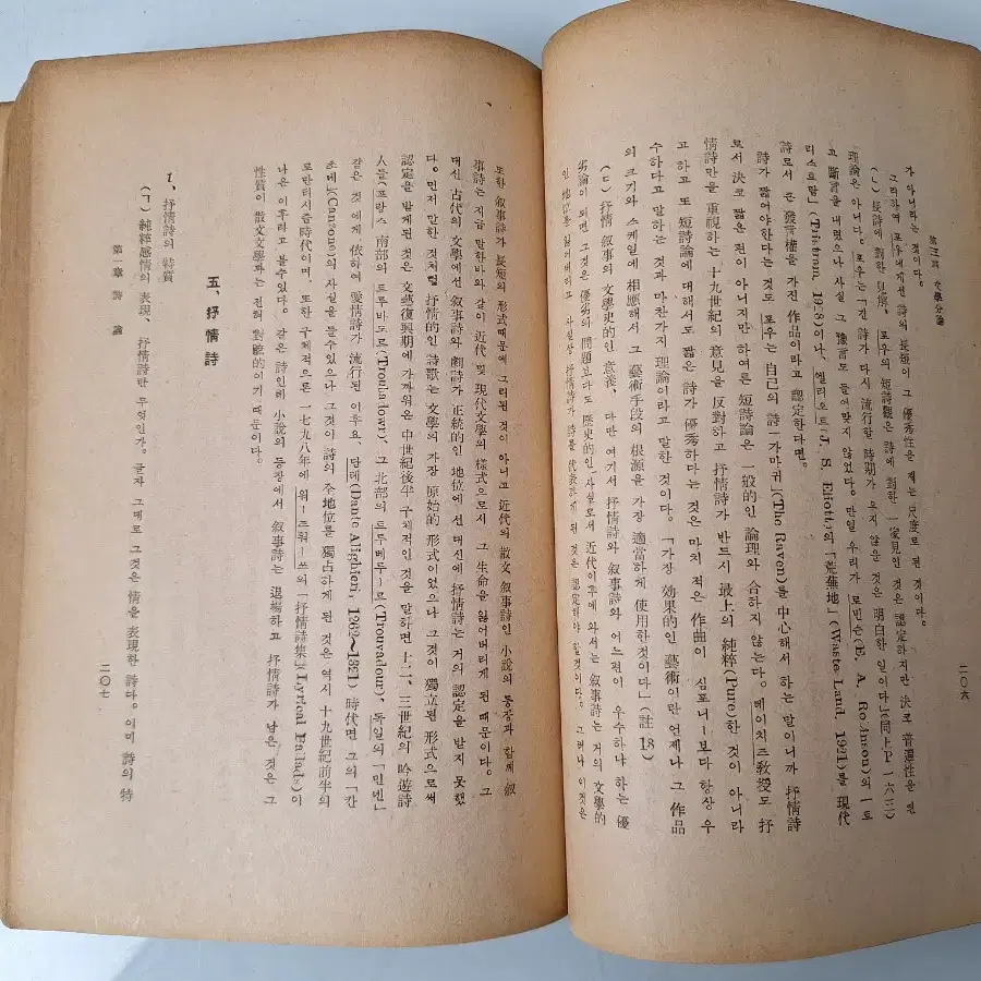 근대사 수집 자료 고서적 옛날책 문학개론 59년