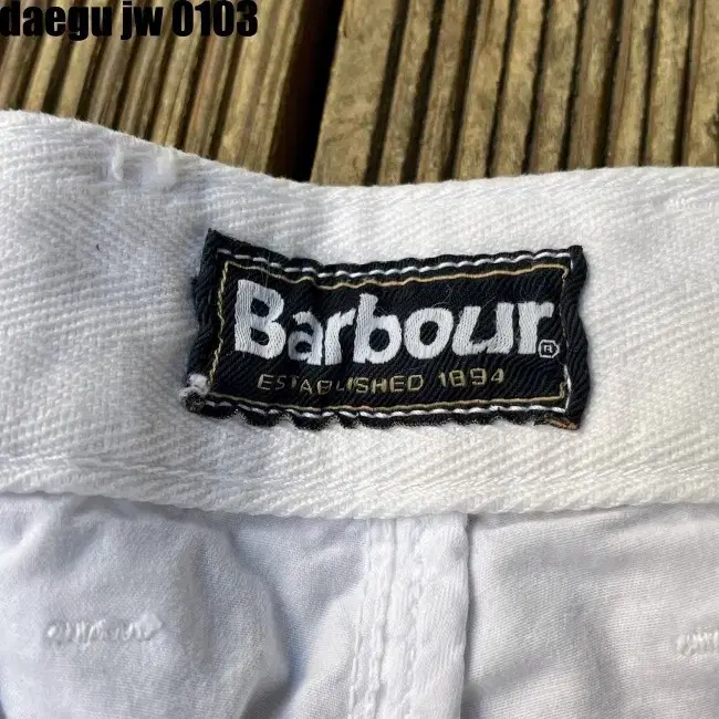 52 BARBOUR PANTS 바버 반바지