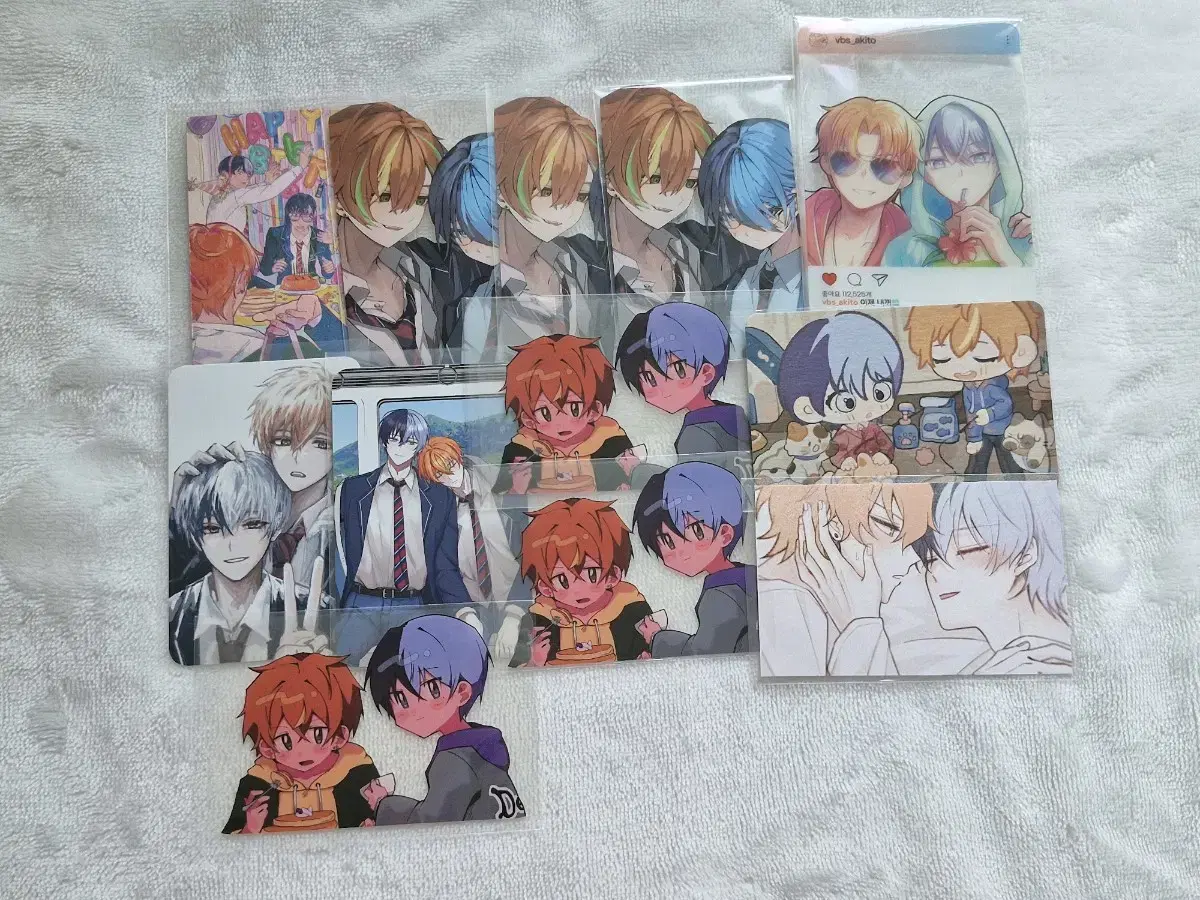 Pseudo unofficial goods Unofficial photocard Vivace Akito Touya Transparent Photocard An Kohane Goods