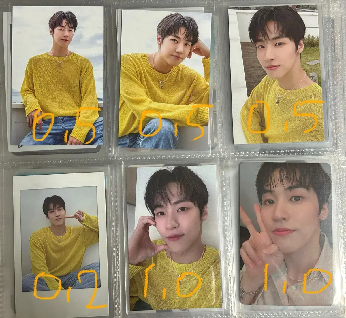 WTS Lee Seung-hyeop photo kard wts