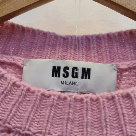 MSGM    프리    베이비핑크    니트