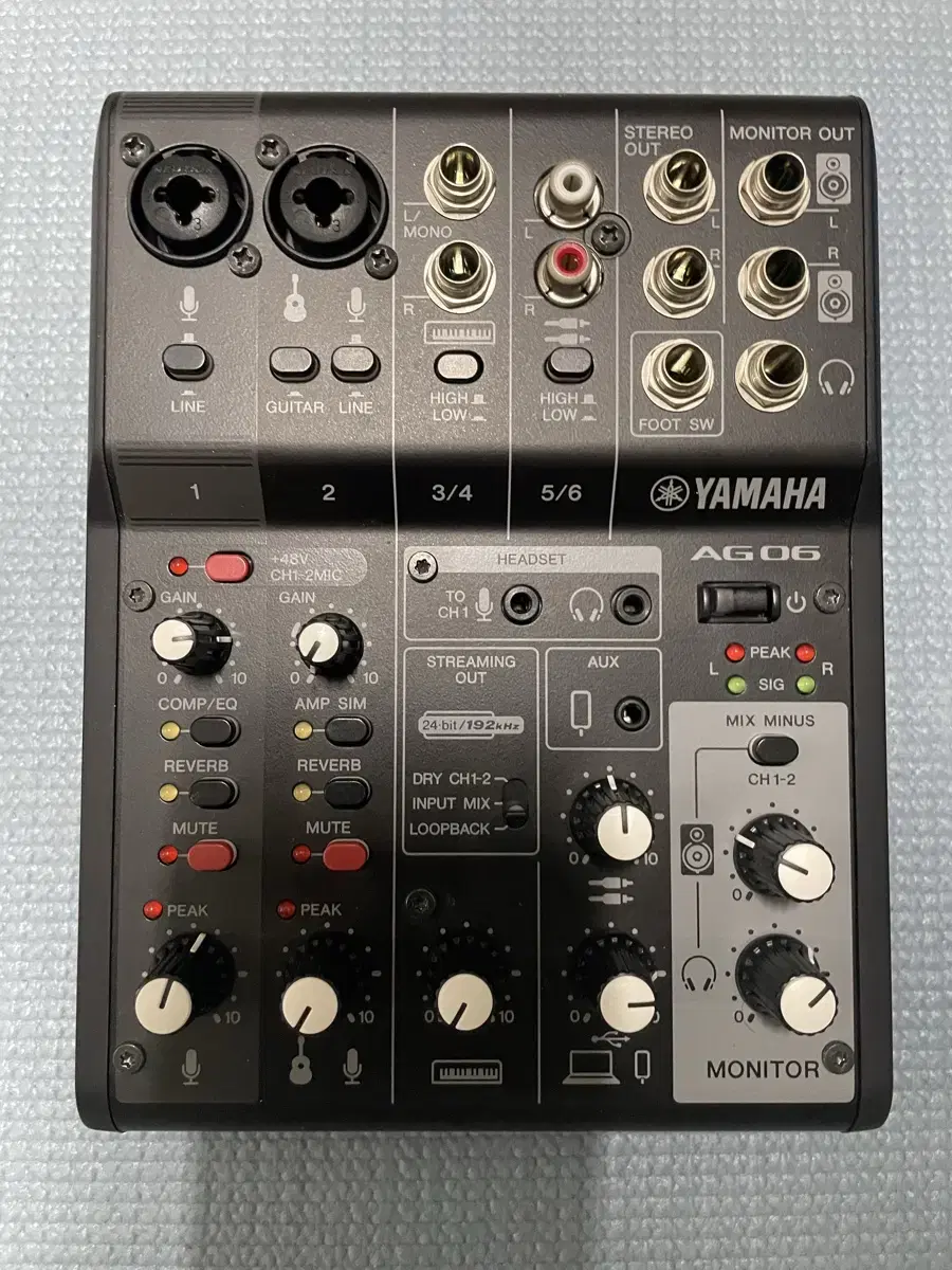 야마하(YAMAHA)AG06 오인페