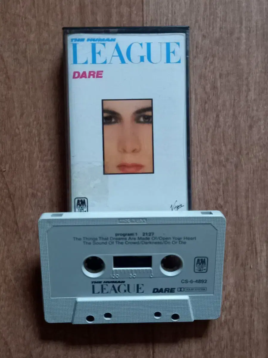 human league imported cassette tapes