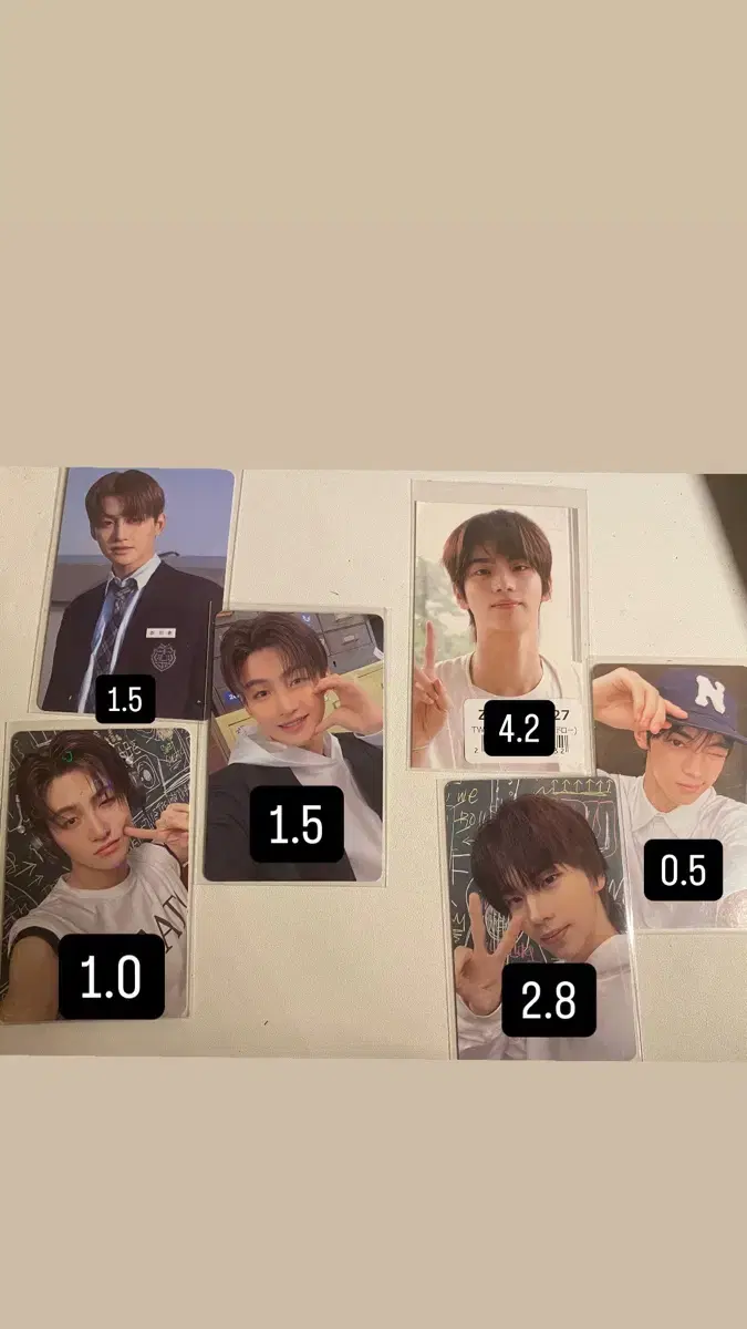 TWS jihoon Shin Yu Han Han Japan Universal weverse shopee ld wts Photocard