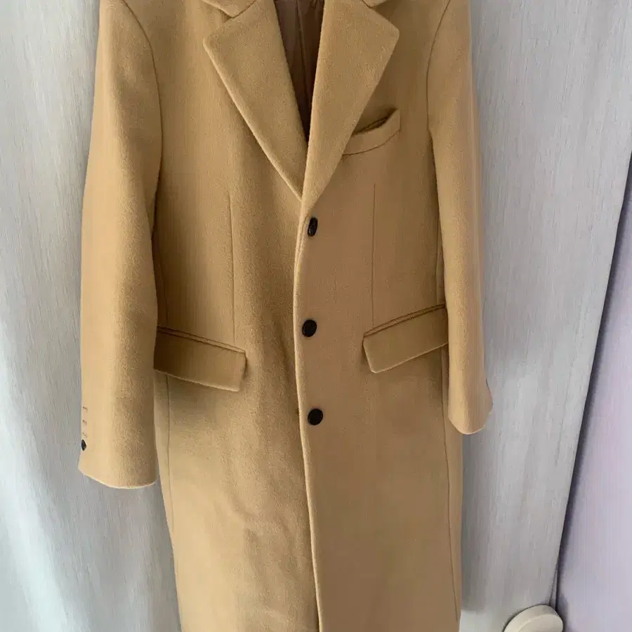 쏘딩키브레드 Robin classic beige single coat