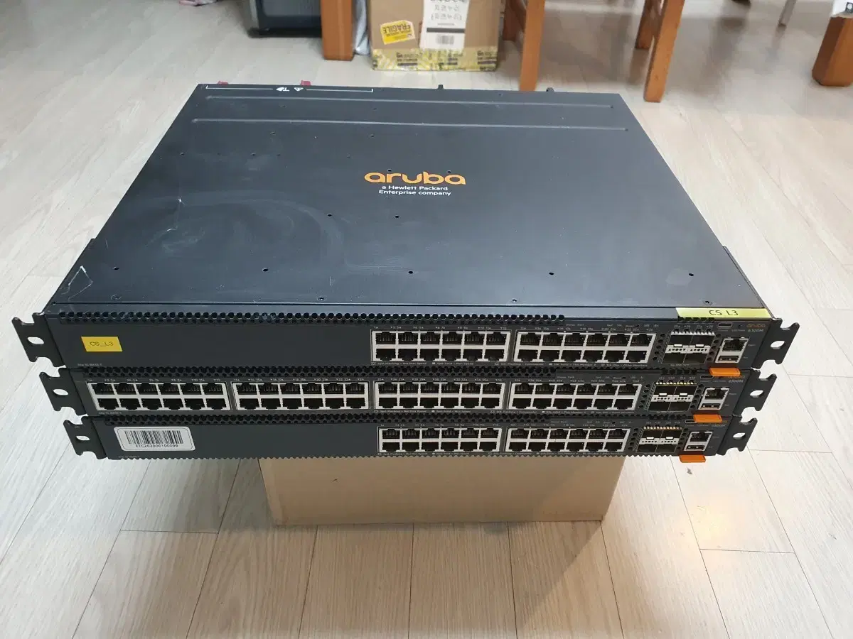 HPE Aruba CX 6300M 48G 4SFP56 스위치 허브