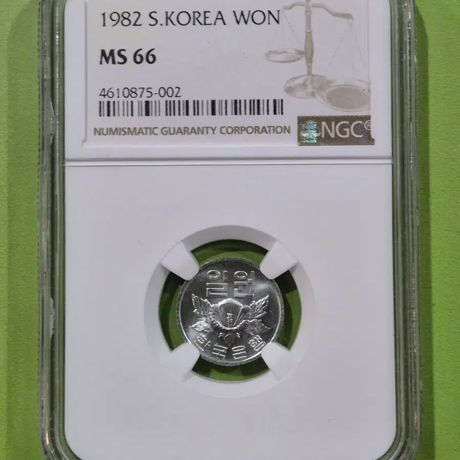 1982년 1원 NGC 66등급 미사용 주화외 1건