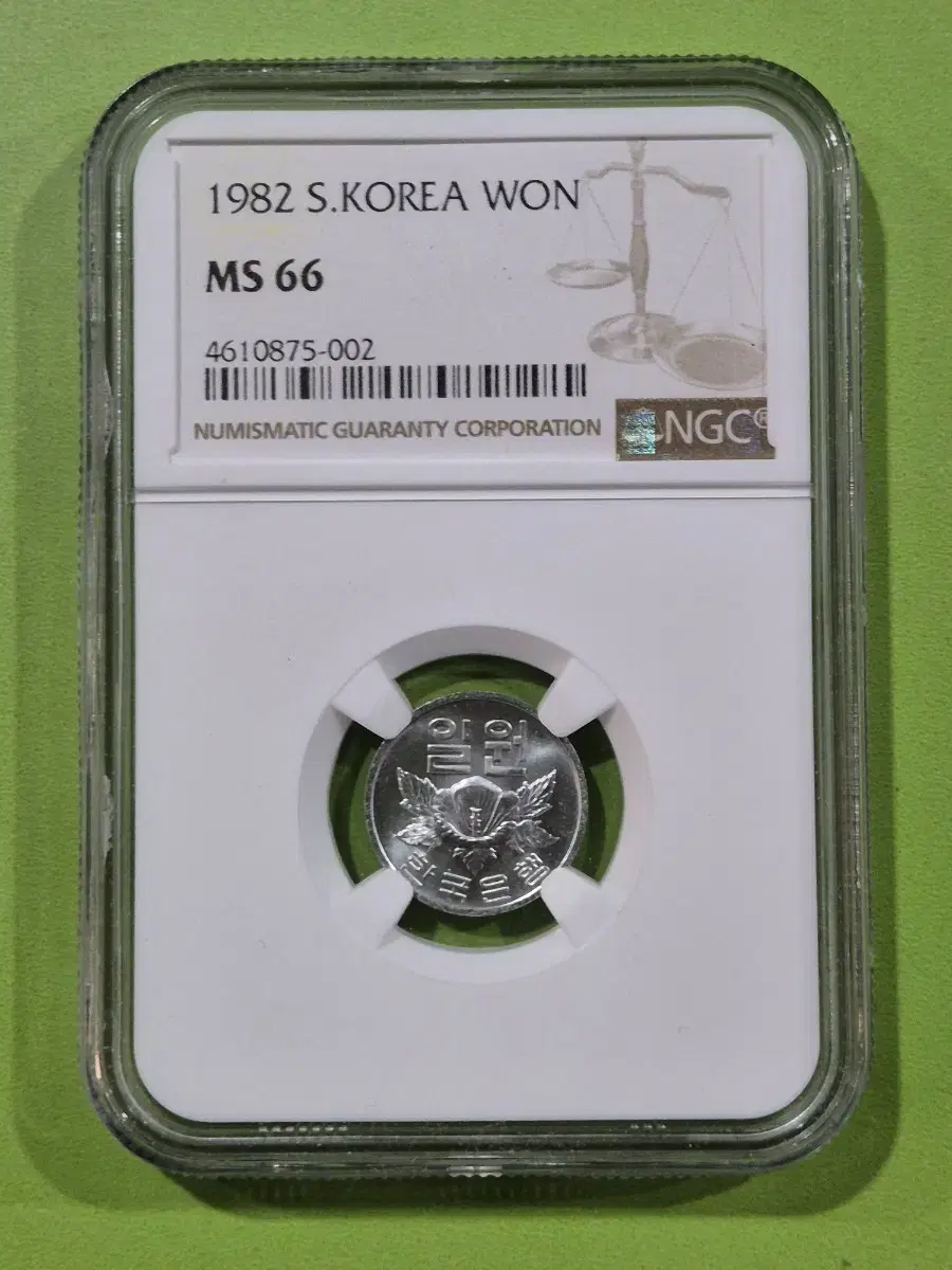 1982년 1원 NGC 66등급 미사용 주화외 1건