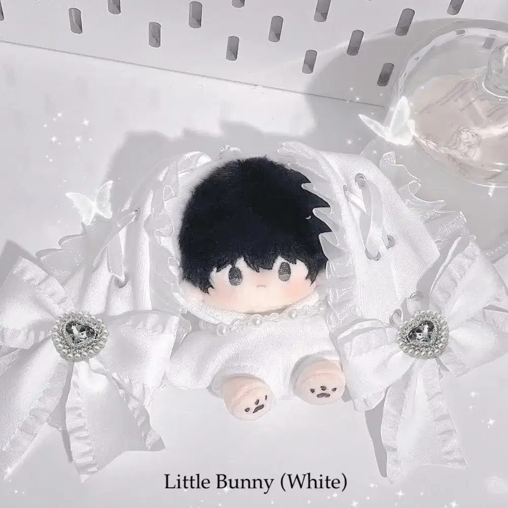 솜인형 옷장 폼양도 합니다10cm Little Bunny 화이트