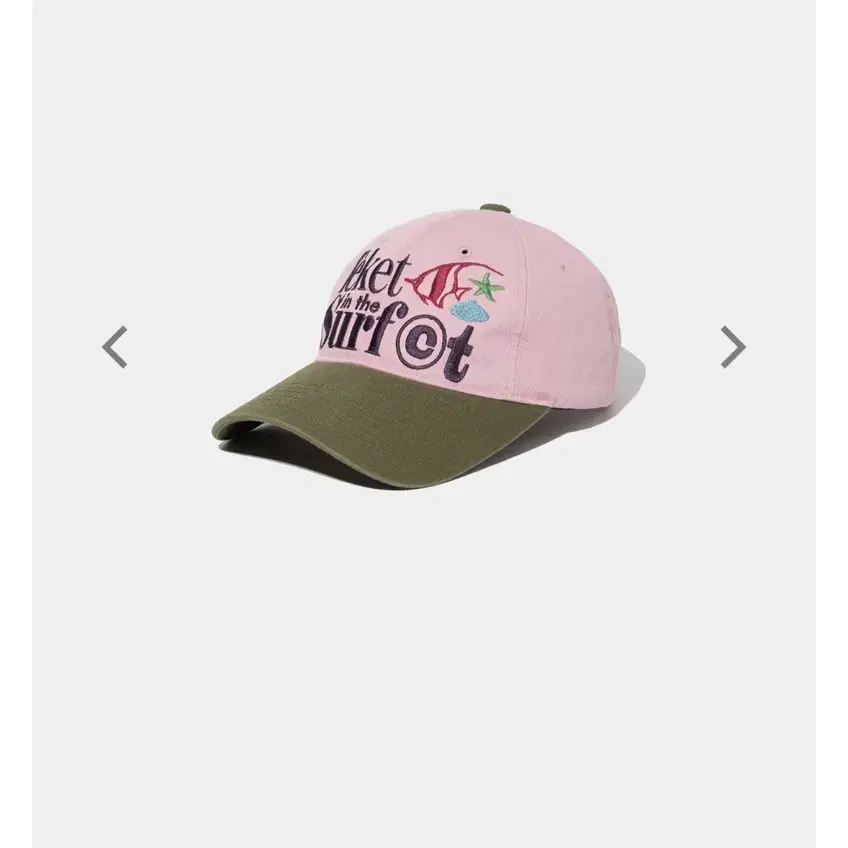 테켓 SURF CAP LIGHT PINK 캡 모자 핑크