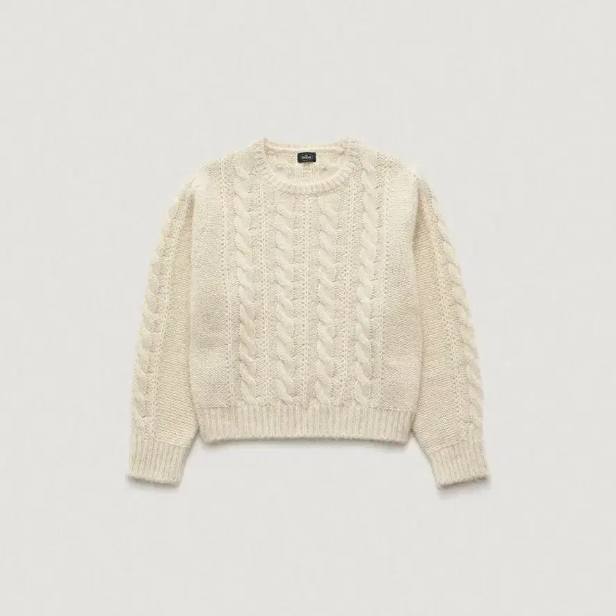 더바넷 포프 케이블 니트 스위터 pope cable knit sweate