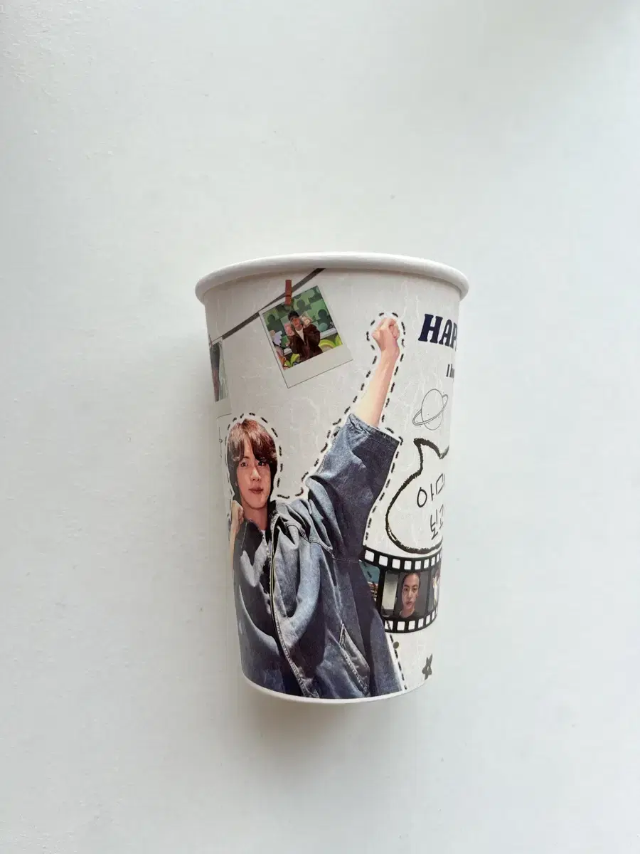 BTS jin birthday cafe shanka cup