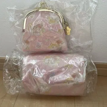 새상품 리틀틴스타즈 키키라라 펜 파우치 초레어 가마구치 코인 케이스