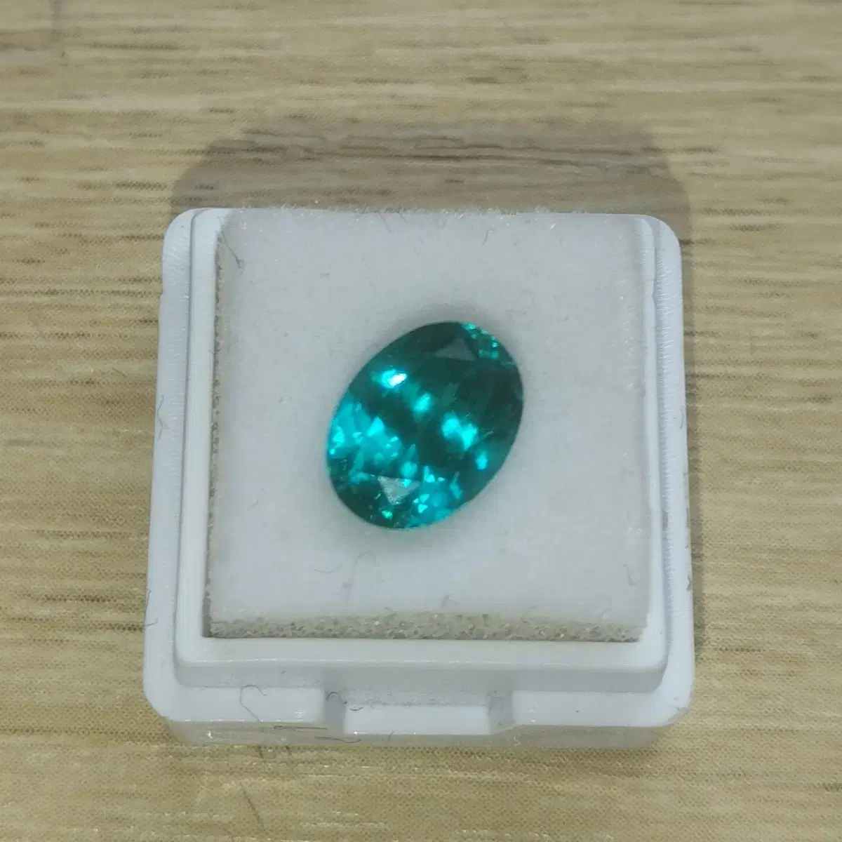 파라이바 야그 오벌 정밀컷 2.1ct