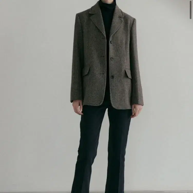 링서울 울자켓 wool blended classic jacket