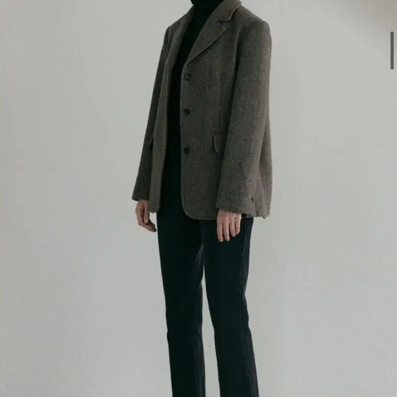 링서울 울자켓 wool blended classic jacket