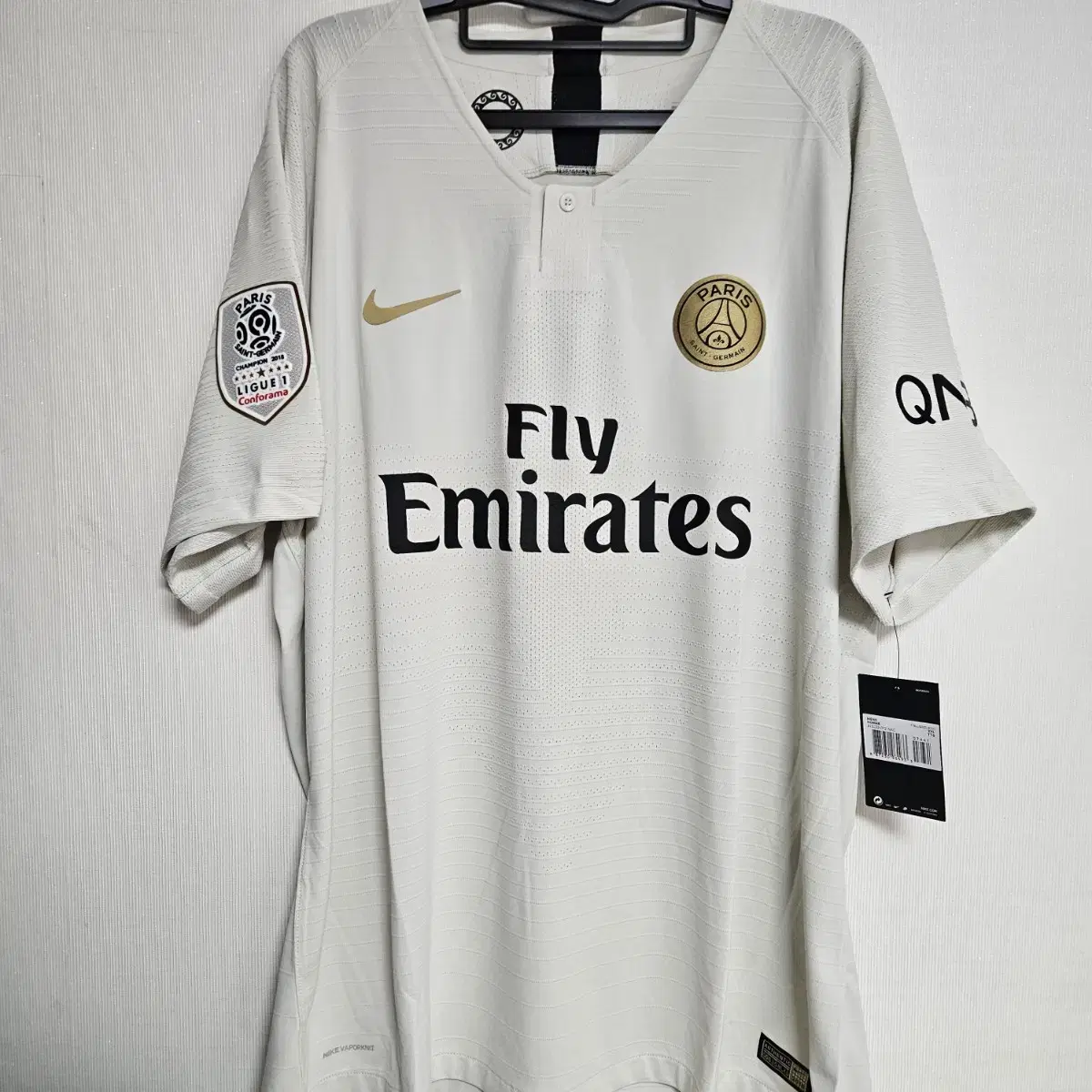 [2XL]18-19 PSG Players' Away Shirt with No Markings