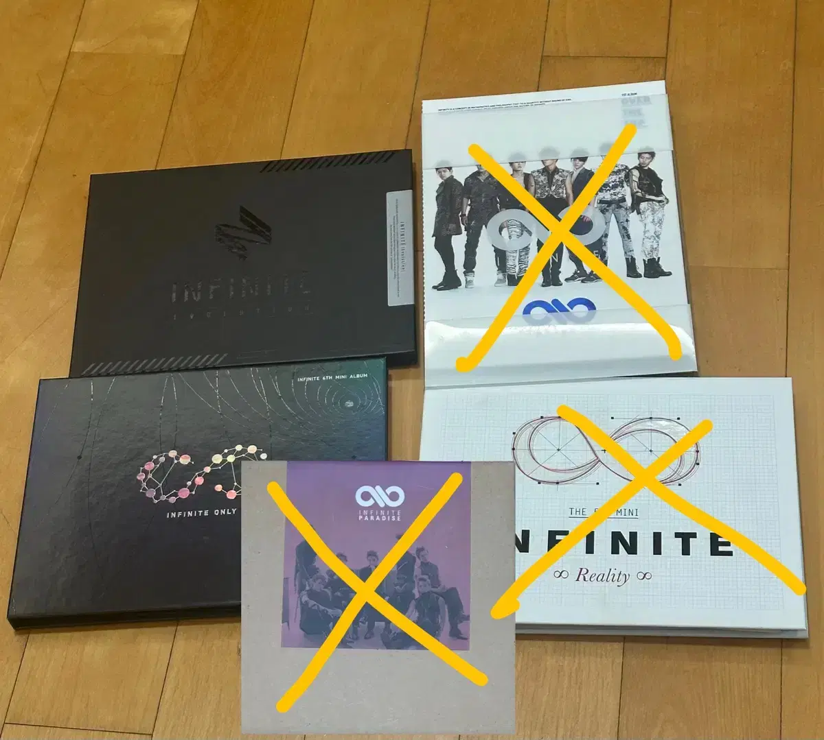 인피니트 앨범 팬클럽 굿즈 팝니다